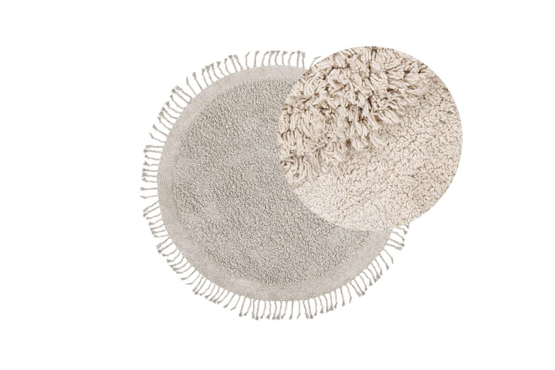 Bitlis Ryamatta 140 cm Rund - Beige - Textil & mattor - Mattor - Modern matta - Ryamatta & luggmatta