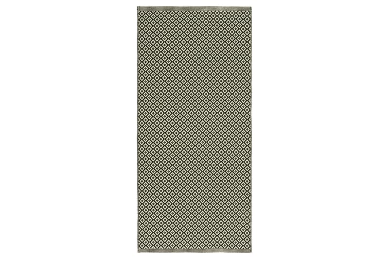 Björkö Ullmatta 75x200 cm Rektangulär - Grön - Textil & mattor - Mattor - Modern matta - Ullmatta