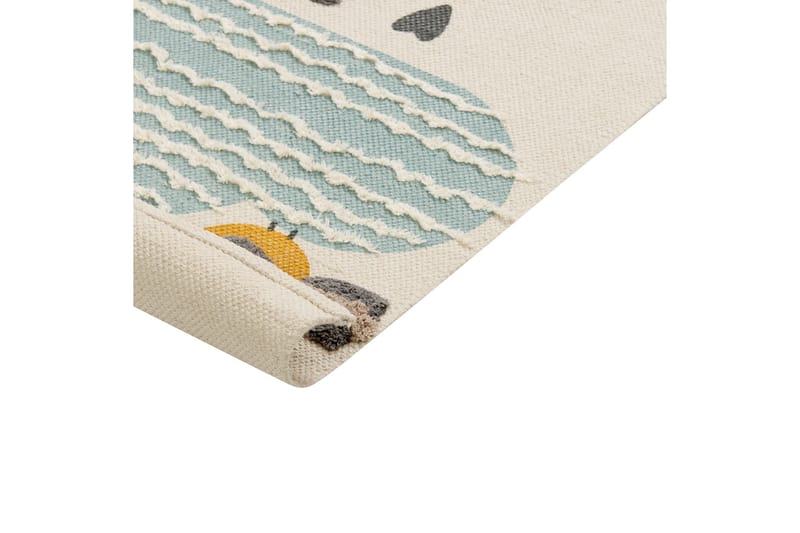 Blang Bomullsmatta 80x150 cm - Beige - Textil & mattor - Mattor - Modern matta - Bomullsmatta