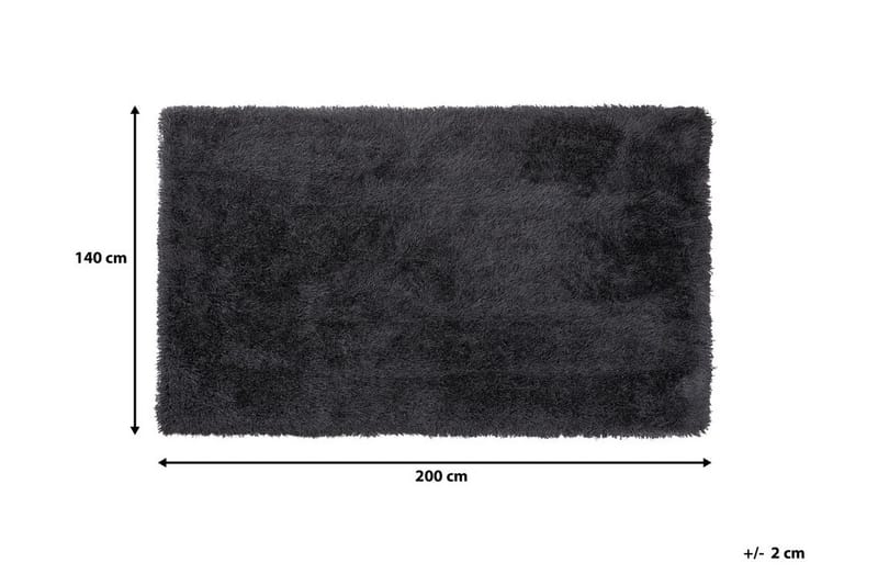 Bleakley Matta 140x200 cm - Svart - Textil & mattor - Mattor - Modern matta - Ryamatta & luggmatta
