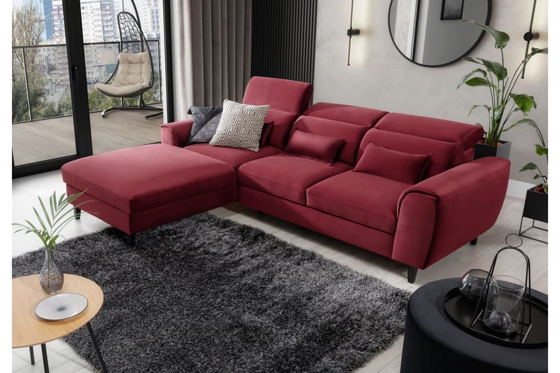 Blodwen Ryamatta Rektangulär 220x160 cm - Svart - Textil & mattor - Mattor - Modern matta - Ryamatta & luggmatta