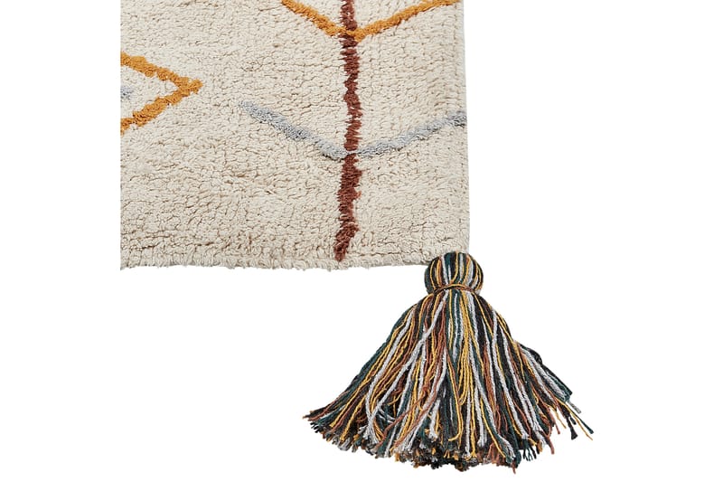 Bolay Bomullsmatta 140x200 cm - Beige - Textil & mattor - Mattor - Modern matta - Bomullsmatta