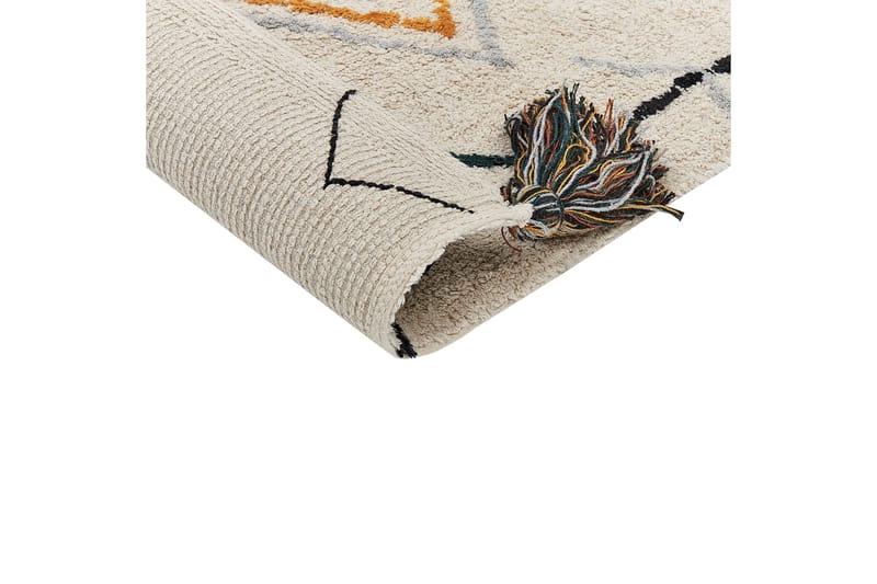 Bolay Bomullsmatta 140x200 cm - Beige - Textil & mattor - Mattor - Modern matta - Bomullsmatta