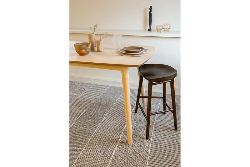 Alice Mixed Bomullsmatta 70x350 cm Mörkgrå - Horredsmattan - Textil & mattor - Mattor - Modern matta - Bomullsmatta