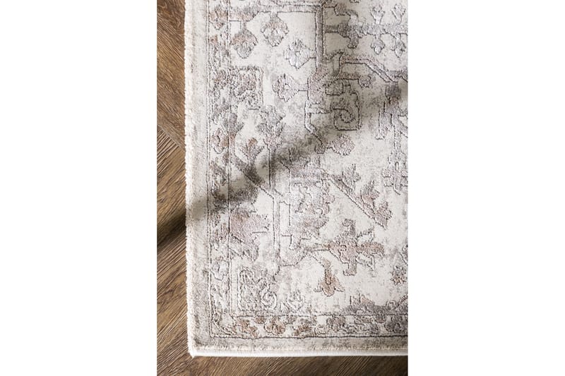 Cleo Bomullsmatta 200x290 cm Rektangulär - Silver - Textil & mattor - Mattor - Modern matta - Bomullsmatta