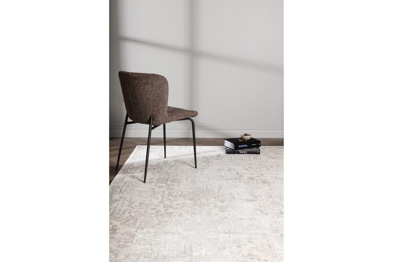 Cleo Bomullsmatta 200x290 cm Rektangulär - Silver - Textil & mattor - Mattor - Modern matta - Bomullsmatta