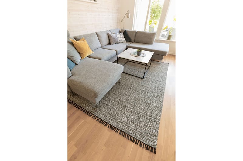Cotton Tova Bomullsmatta 70x250 cm Grön - Horredsmattan - Textil & mattor - Mattor - Modern matta - Bomullsmatta