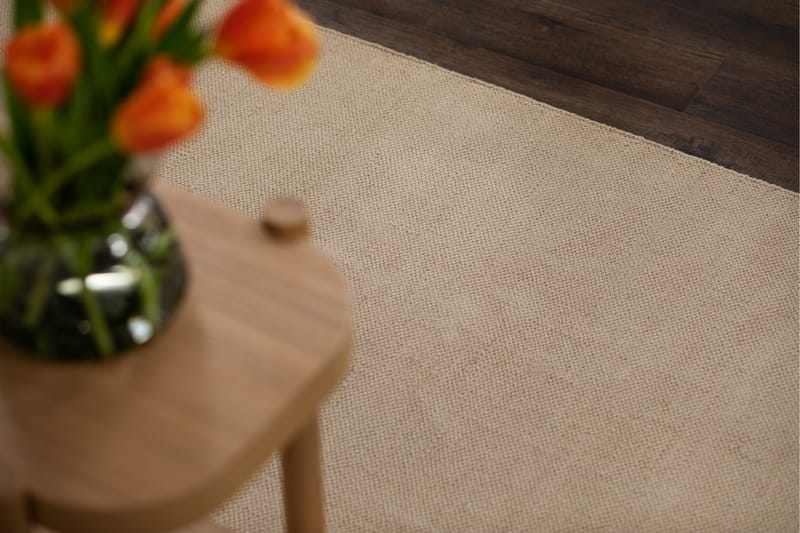 Hemsero Bomullsmatta 240x340 cm - Ljus Linnebrun - Textil & mattor - Mattor - Modern matta - Bomullsmatta