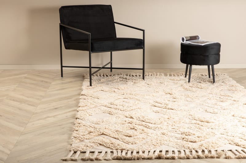 Hilma Bomullsmatta 230x160 cm - Offwhite - Textil & mattor - Mattor - Modern matta - Bomullsmatta