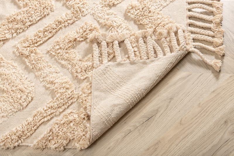 Hilma Bomullsmatta 230x160 cm - Offwhite - Textil & mattor - Mattor - Modern matta - Bomullsmatta