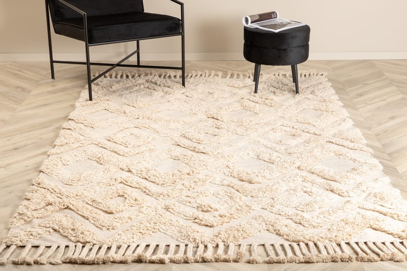 Hilma Bomullsmatta 230x160 cm - Offwhite - Textil & mattor - Mattor - Modern matta - Bomullsmatta