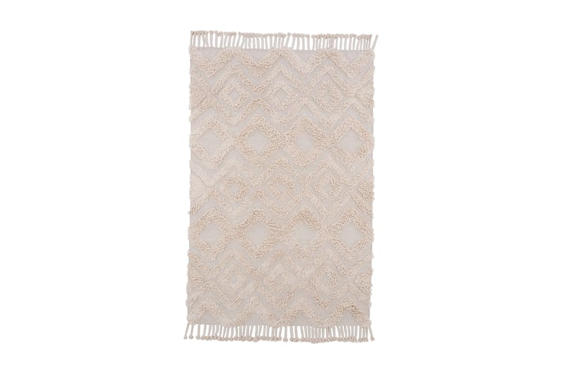Hilma Bomullsmatta 230x160 cm, Offwhite