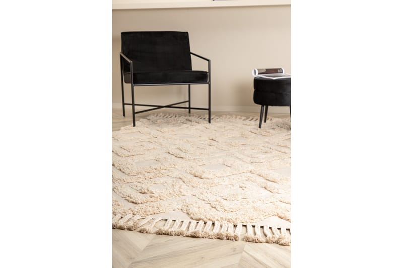 Hilma Bomullsmatta 230x160 cm - Offwhite - Textil & mattor - Mattor - Modern matta - Bomullsmatta