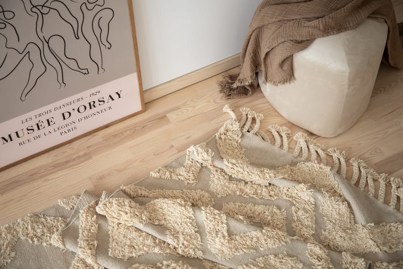 Hilma Bomullsmatta 250x80 cm - Offwhite - Textil & mattor - Mattor - Modern matta - Bomullsmatta