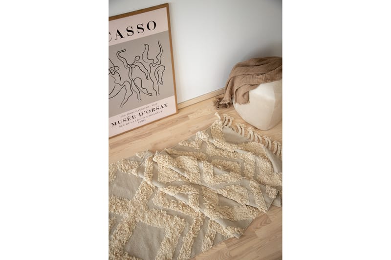 Hilma Bomullsmatta 250x80 cm - Offwhite - Textil & mattor - Mattor - Modern matta - Bomullsmatta