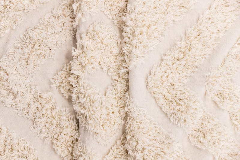 Hilma Bomullsmatta Rektangulär 200x300 cm - Vit - Textil & mattor - Mattor - Modern matta - Bomullsmatta