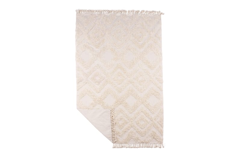 Hilma Bomullsmatta Rektangulär 200x300 cm - Vit - Textil & mattor - Mattor - Modern matta - Bomullsmatta