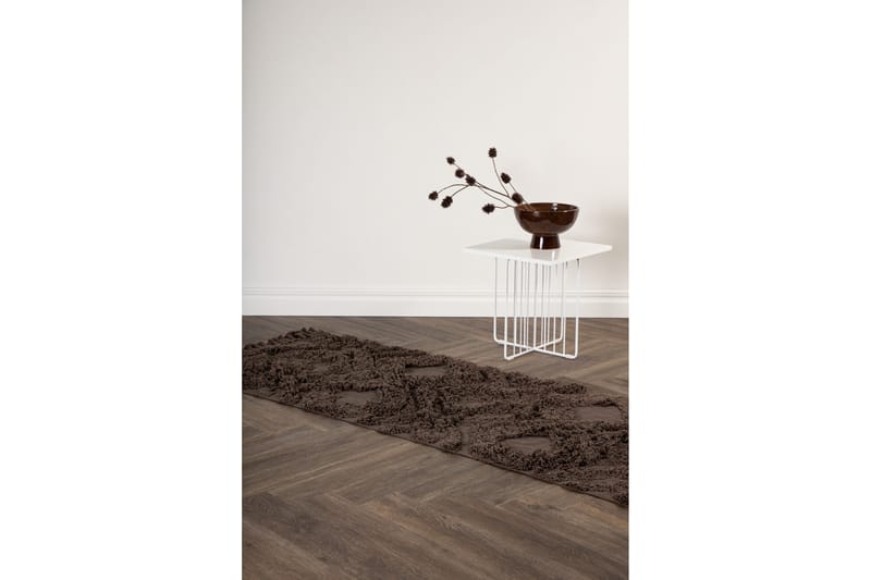 Hilma Bomullsmatta Rektangulär 70x200 cm - Brun - Textil & mattor - Mattor - Modern matta - Bomullsmatta