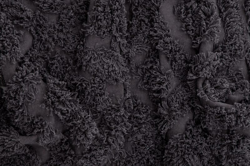 Hilma Bomullsmatta Rektangulär 70x200 cm - Mörkgrå - Textil & mattor - Mattor - Modern matta - Bomullsmatta