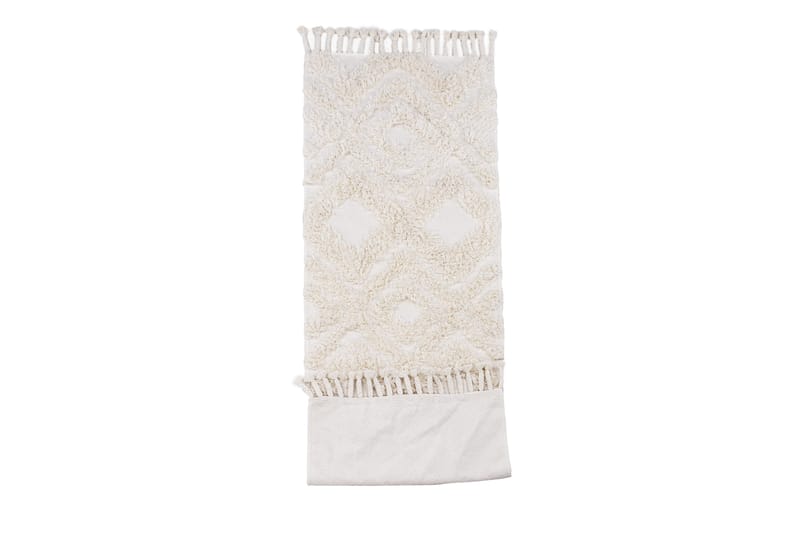 Hilma Bomullsmatta Rektangulär 70x200 cm - Vit - Textil & mattor - Mattor - Modern matta - Bomullsmatta
