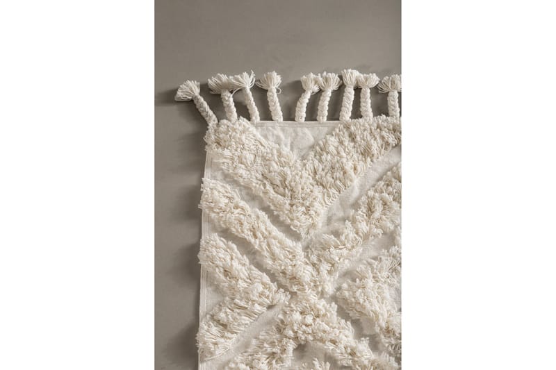 Hilma Bomullsmatta Rektangulär 70x200 cm - Vit - Textil & mattor - Mattor - Modern matta - Bomullsmatta