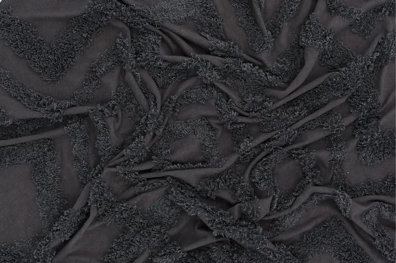 Hilma Bomullsmatta Rund 200 cm - Mörkgrå - Textil & mattor - Mattor - Modern matta - Bomullsmatta