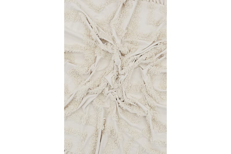 Hilma Bomullsmatta Rund 200 cm - Vit - Textil & mattor - Mattor - Modern matta - Bomullsmatta