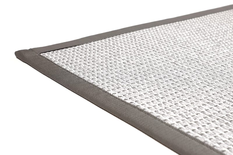 Lyyra2 Matta 80x300 cm Ljusgrå - Vm Carpet - Textil & mattor - Mattor - Modern matta - Bomullsmatta