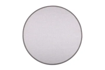 Lyyra2 Matta Rund 133 cm Ljusgrå