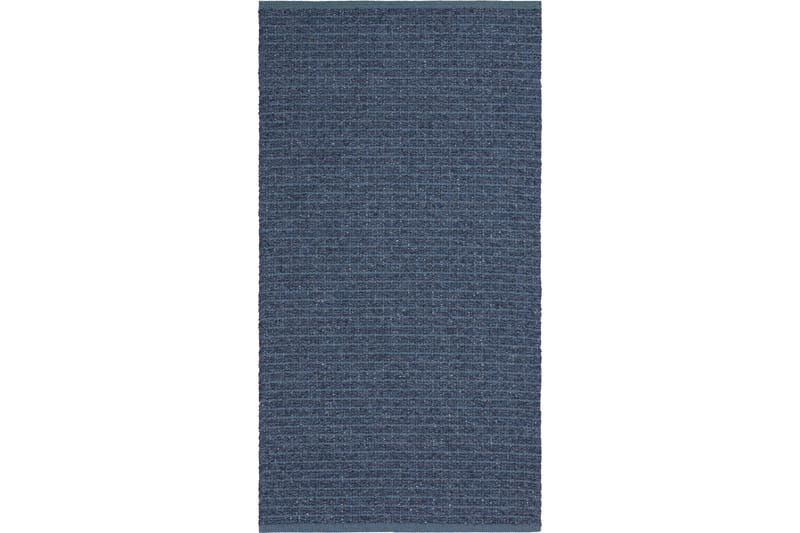 Marion Bomullsmatta 80x250 cm Blå - Horredsmattan - Bomullsmatta - Små mattor