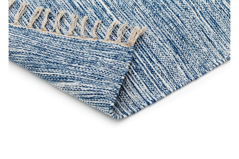 Slite Bomullsmatta 135x195 - Blå - Textil & mattor - Mattor - Modern matta - Bomullsmatta