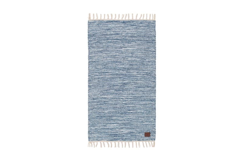 Slite Bomullsmatta 75x240 - Blå - Textil & mattor - Mattor - Modern matta - Bomullsmatta