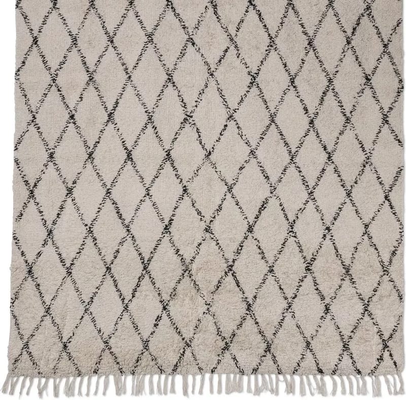 Bomullsmatta Pinta - 135x190 cm, Beige