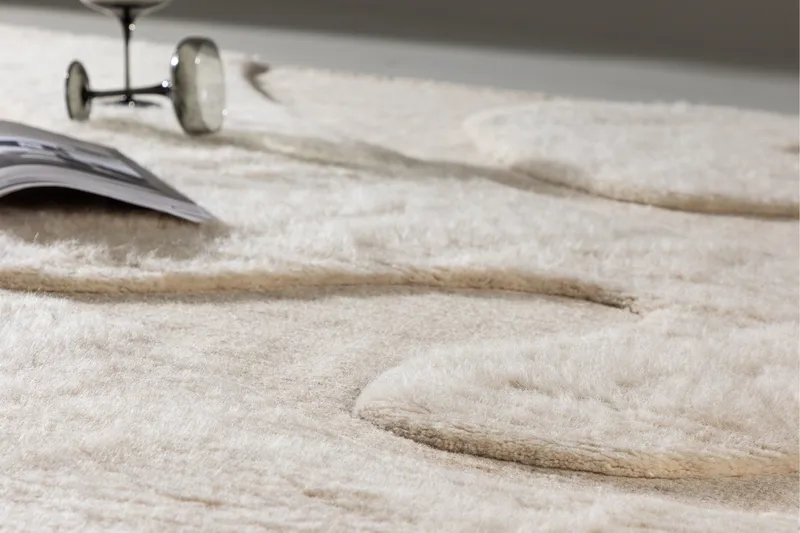 Boone Ullmatta 200x290 cm - Beige - Textil & mattor - Mattor - Modern matta - Ullmatta