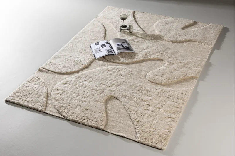 Boone Ullmatta 200x290 cm - Beige - Textil & mattor - Mattor - Modern matta - Ullmatta
