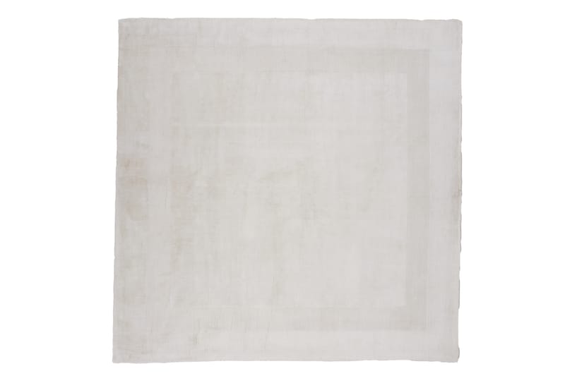 Boston Viskosmatta 240x240 cm - Vit - Textil & mattor - Mattor - Modern matta - Viskosmatta & konstsilkesmatta