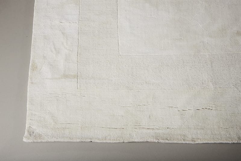 Boston Viskosmatta 240x240 cm - Vit - Textil & mattor - Mattor - Modern matta - Viskosmatta & konstsilkesmatta