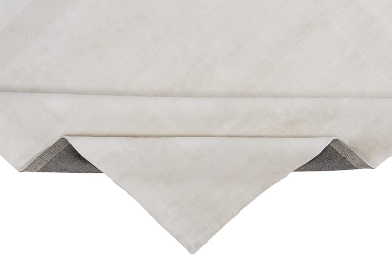 Boston Viskosmatta 240x240 cm - Vit - Textil & mattor - Mattor - Modern matta - Viskosmatta & konstsilkesmatta