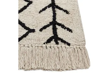 Bozkir Bomullsmatta 160x230 cm - Beige - Textil & mattor - Mattor - Modern matta - Bomullsmatta