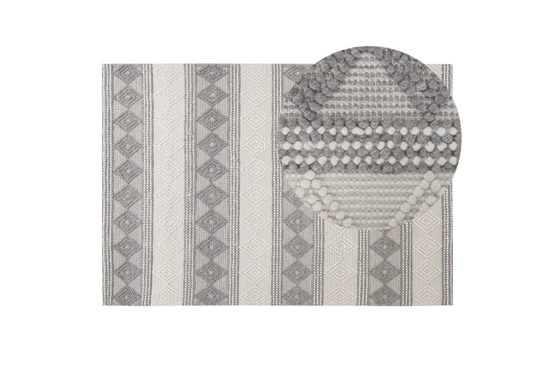 Bozova Ullmatta 140x200 cm - Beige - Textil & mattor - Mattor - Modern matta - Ullmatta