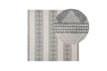 Bozova Ullmatta 200x200 cm - Beige - Textil & mattor - Mattor - Modern matta - Ullmatta