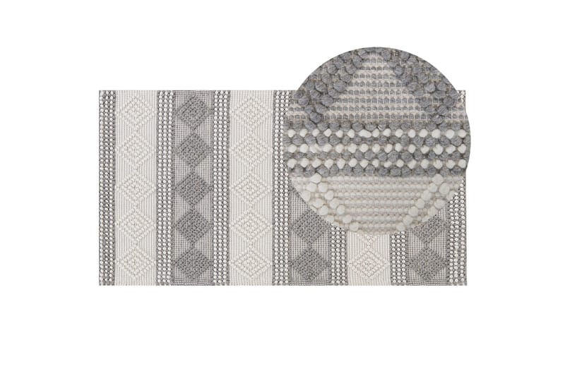 Bozova Ullmatta 80x150 cm - Beige - Textil & mattor - Mattor - Modern matta - Ullmatta