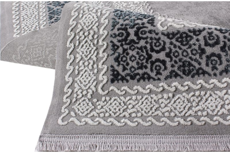 Brandiz Wiltonmatta 80x300 cm Rektangulär - Mörkblå - Textil & mattor - Mattor - Modern matta - Friezematta