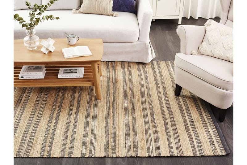 Budho Jutematta 160x230 cm - Grå - Textil & mattor - Mattor - Modern matta - Sisalmattor