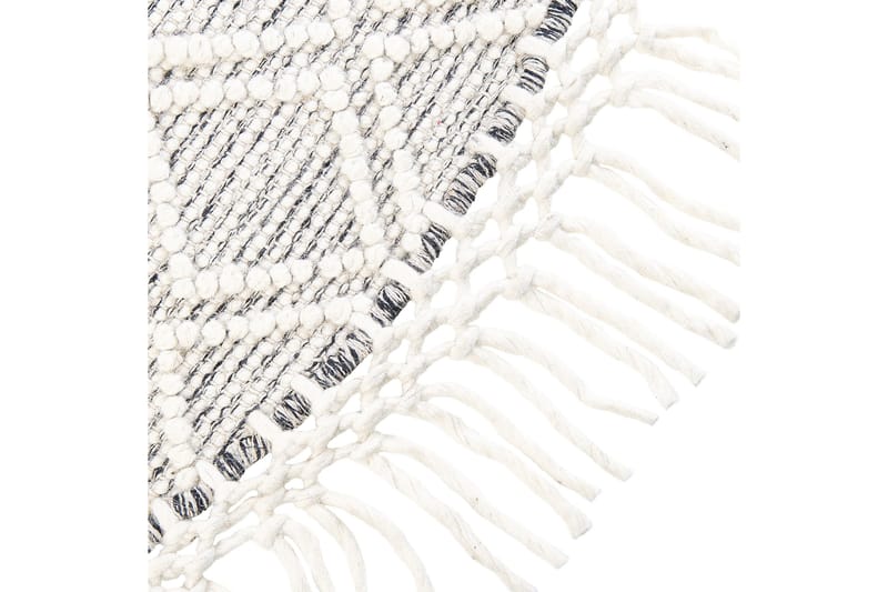 Buldan Ullmatta 140 cm Rund - Grå - Textil & mattor - Mattor - Modern matta - Ullmatta