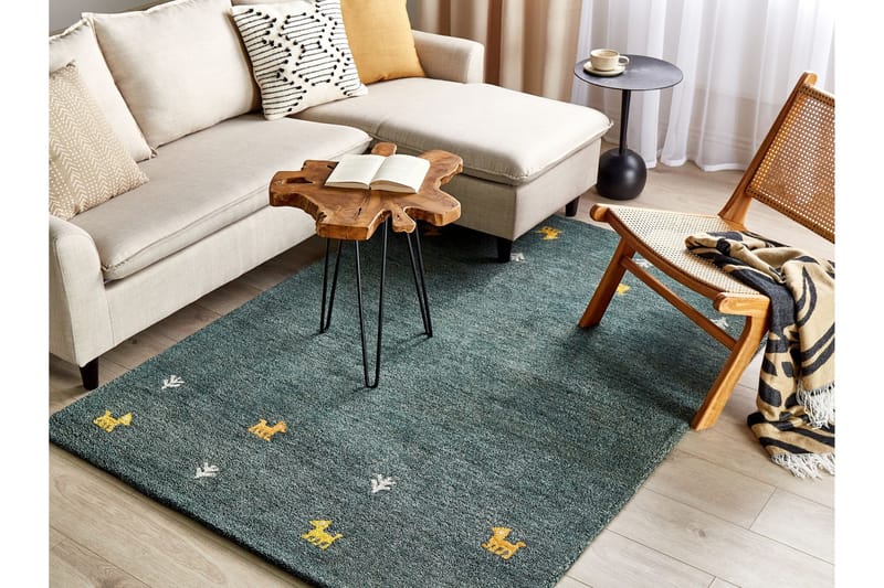 Calti Ryamatta 140x200 cm - Grön - Textil & mattor - Mattor - Modern matta - Ryamatta & luggmatta