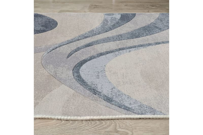 Carolina Bomullsmatta 100x300 cm Rektangulär - Blå - Textil & mattor - Mattor - Modern matta - Bomullsmatta