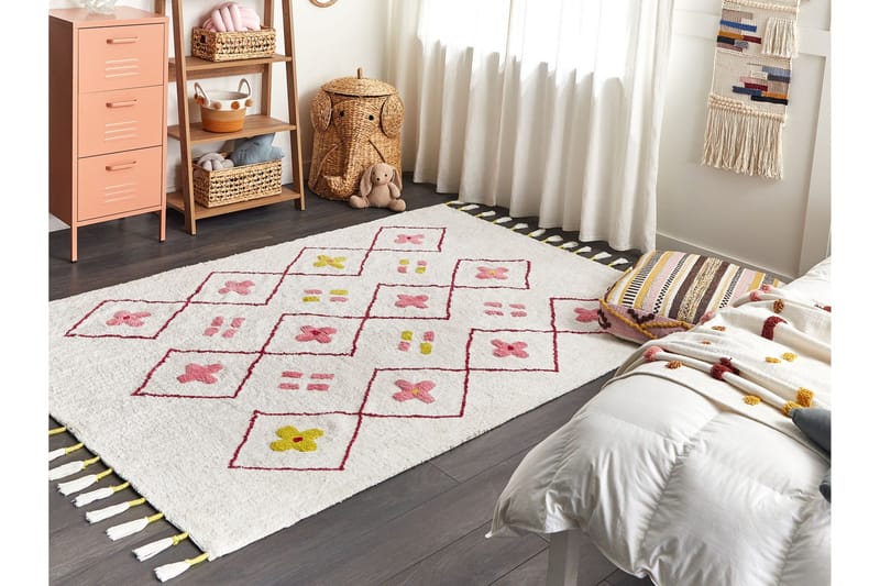 Cavus Bomullsmatta 160x230 cm - Vit - Textil & mattor - Mattor - Modern matta - Bomullsmatta