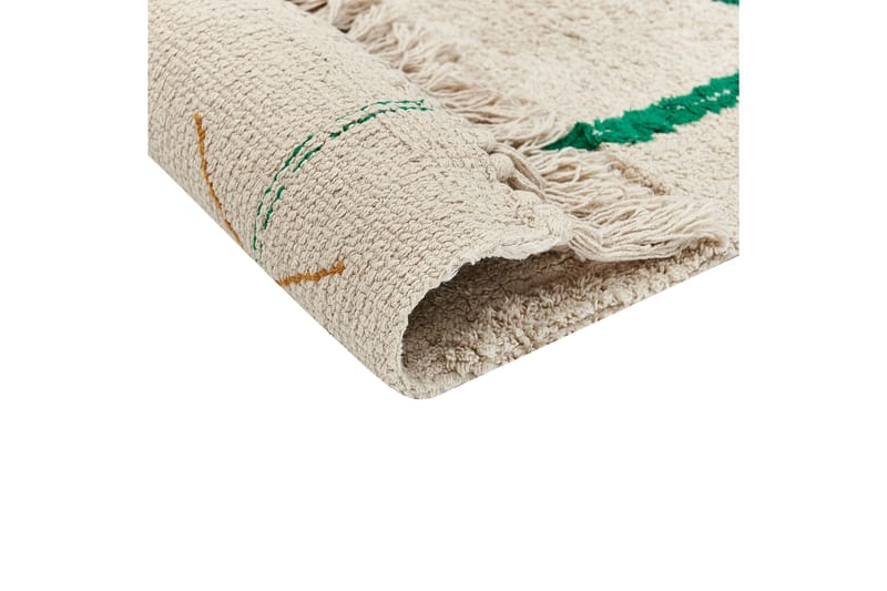 Cetmi Bomullsmatta 160x230 cm - Beige - Textil & mattor - Mattor - Modern matta - Bomullsmatta