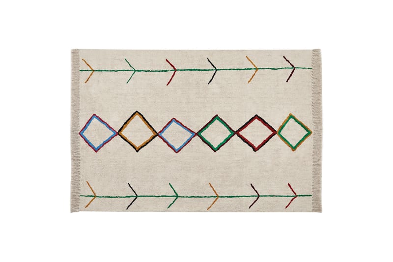 Cetmi Bomullsmatta 160x230 cm - Beige - Textil & mattor - Mattor - Modern matta - Bomullsmatta